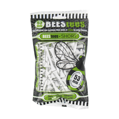 Bees Tees 53mm Wood Golf Tees